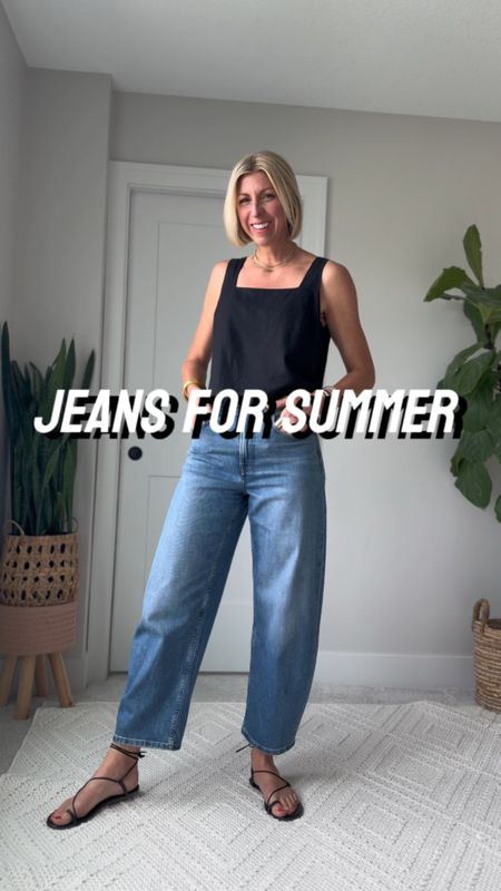 3 styles of Jeans that are great options for summer + outfit ideas for how to style them-  in case you are needing some ideas! 

#LTKOver40 #LTKVideo #LTKStyleTip