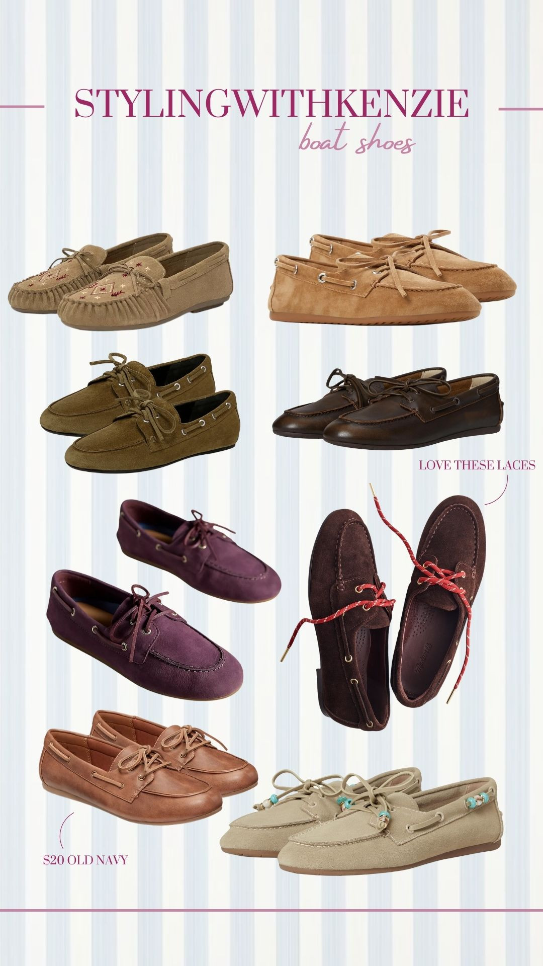 MY FAVORITE BOAT SHOES FOR FALL!! 

 #LTKFindsUnder100 #LTKStyleTip #LTKShoeCrush