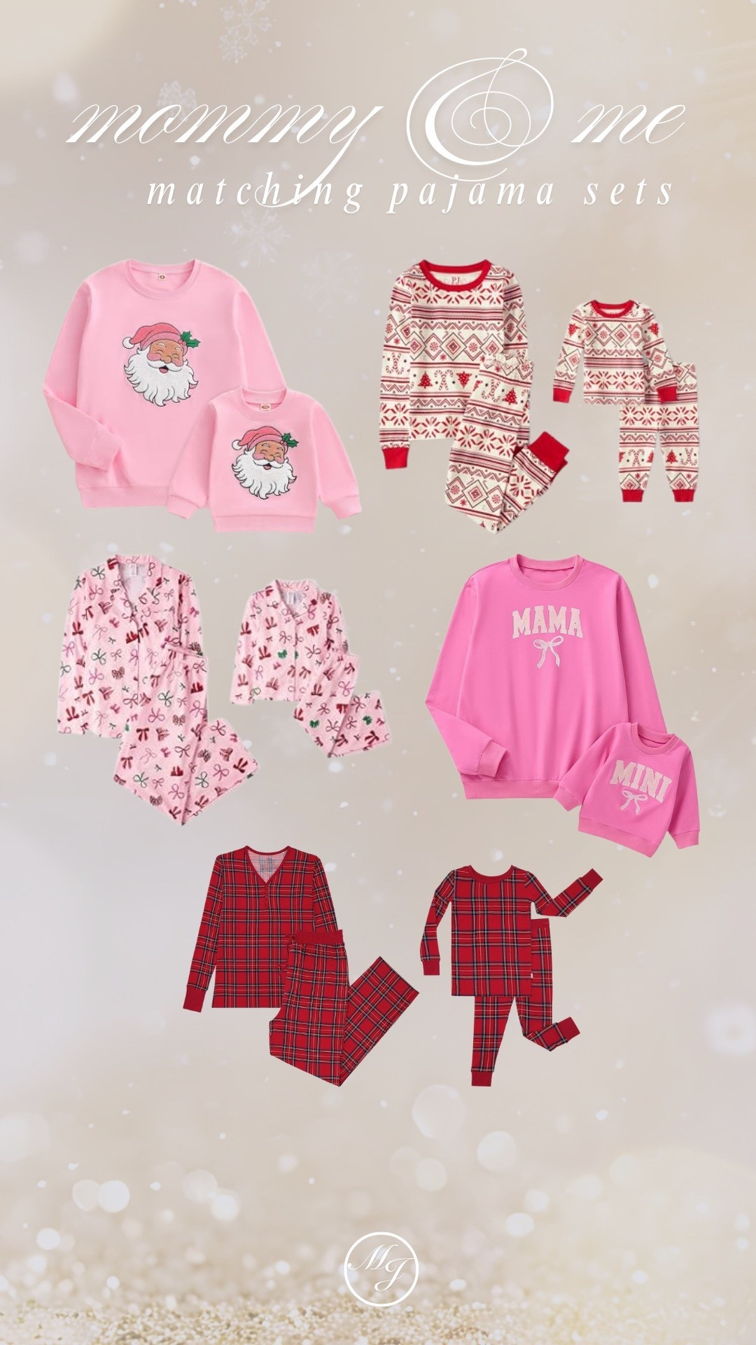 mommy & me matching holiday christmas pajamas

#LTKHoliday #LTKmomlife #LTKBaby