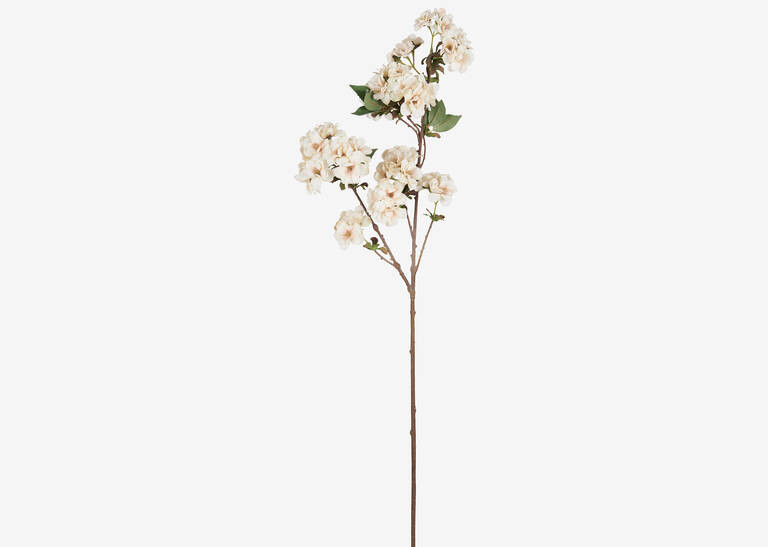 Kya Cherry Blossom Branch Ivory | Urban Barn