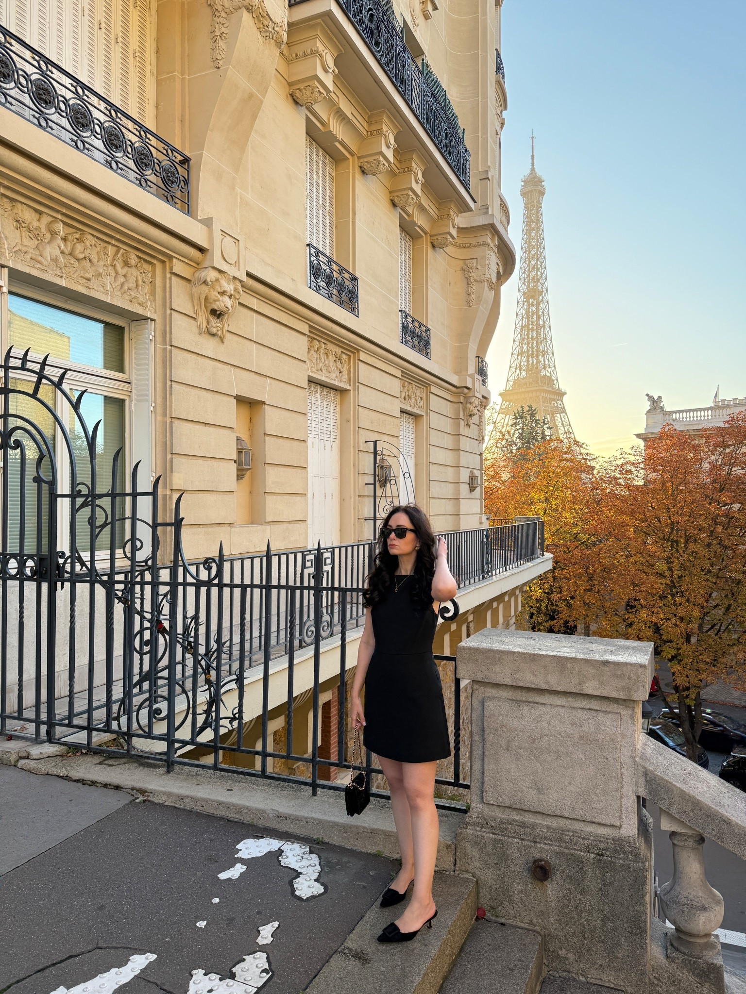 Dress: Babaton
Heels: Manolo Blahnik
Bag: Chanel
Sunglasses: Celine
Necklace: Celine 

#LTKtravel #LTKstyletip