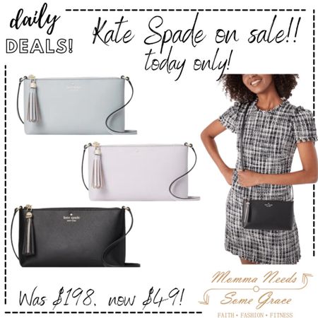 Kate spade bag on sale today! 

#LTKSeasonal #LTKunder50 #LTKstyletip