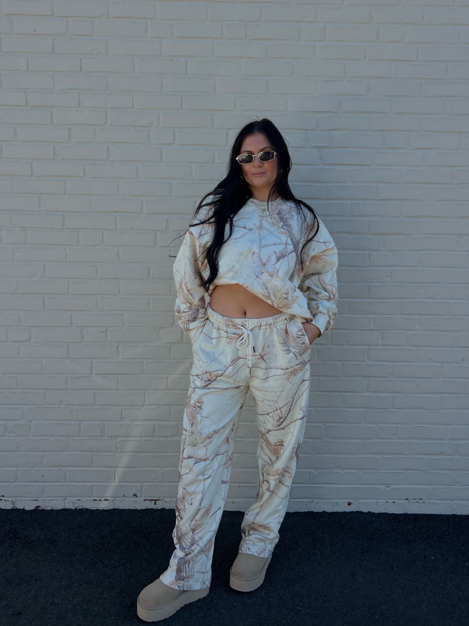 Fav camo sweat set 