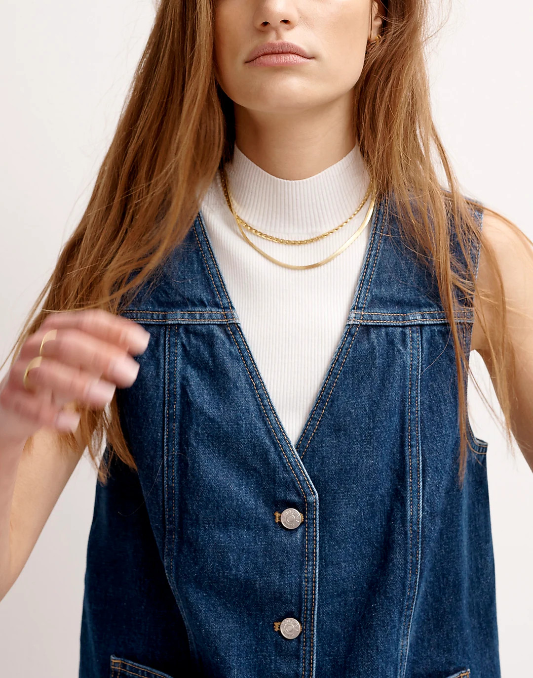 The Signature Knit  Mockneck Sweater Tank | Madewell