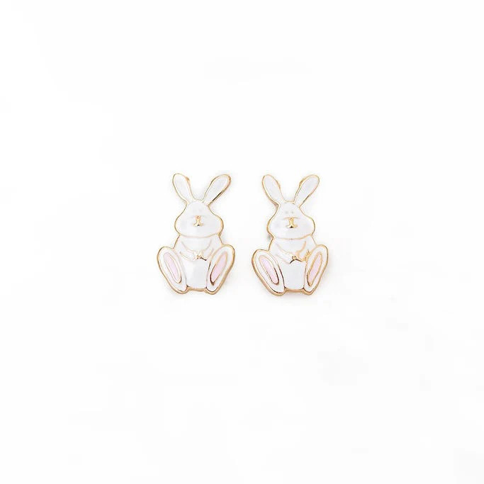 Bunny Studs | Golden Thread