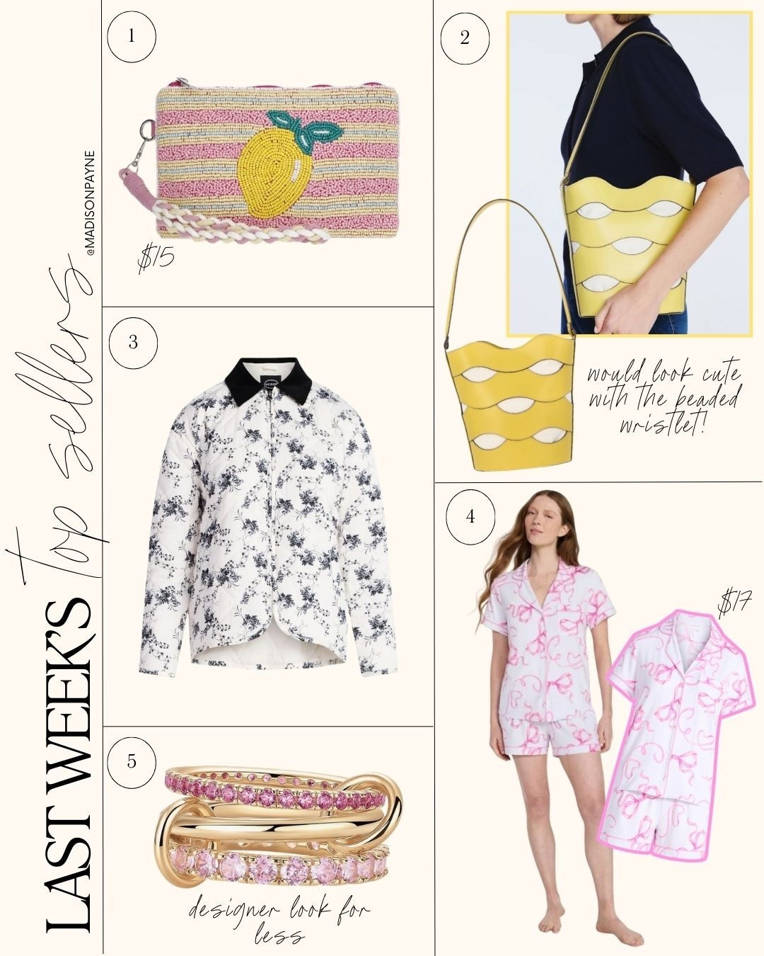 Last week’s top sellers🍋🎀🌸

#LTKSeasonal #LTKootd #LTKgrwm