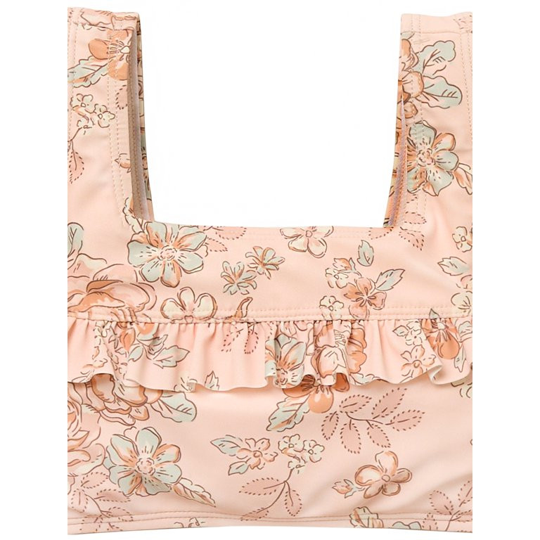 Modern Moments by Gerber Toddler Girl Swimsuit with Ruffles, Sizes 12M - 5T | Walmart (US)