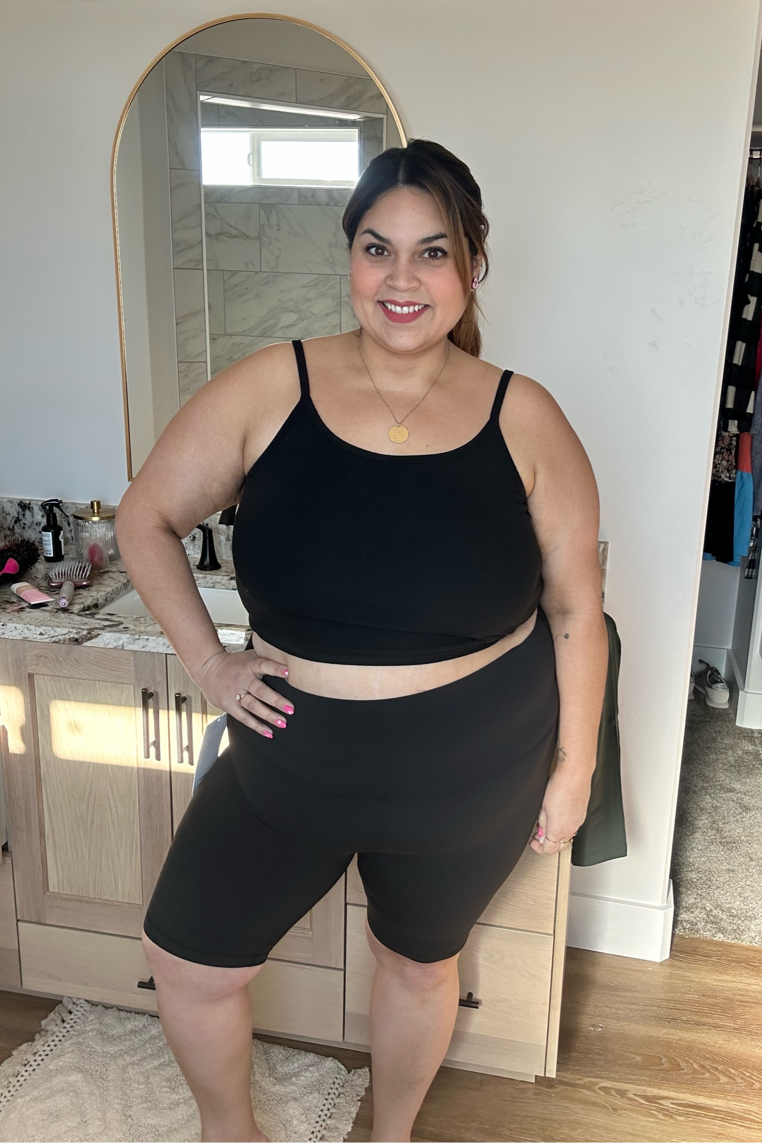 Plus size Lululemon Align Shorts! 

#LTKcurves #LTKfit