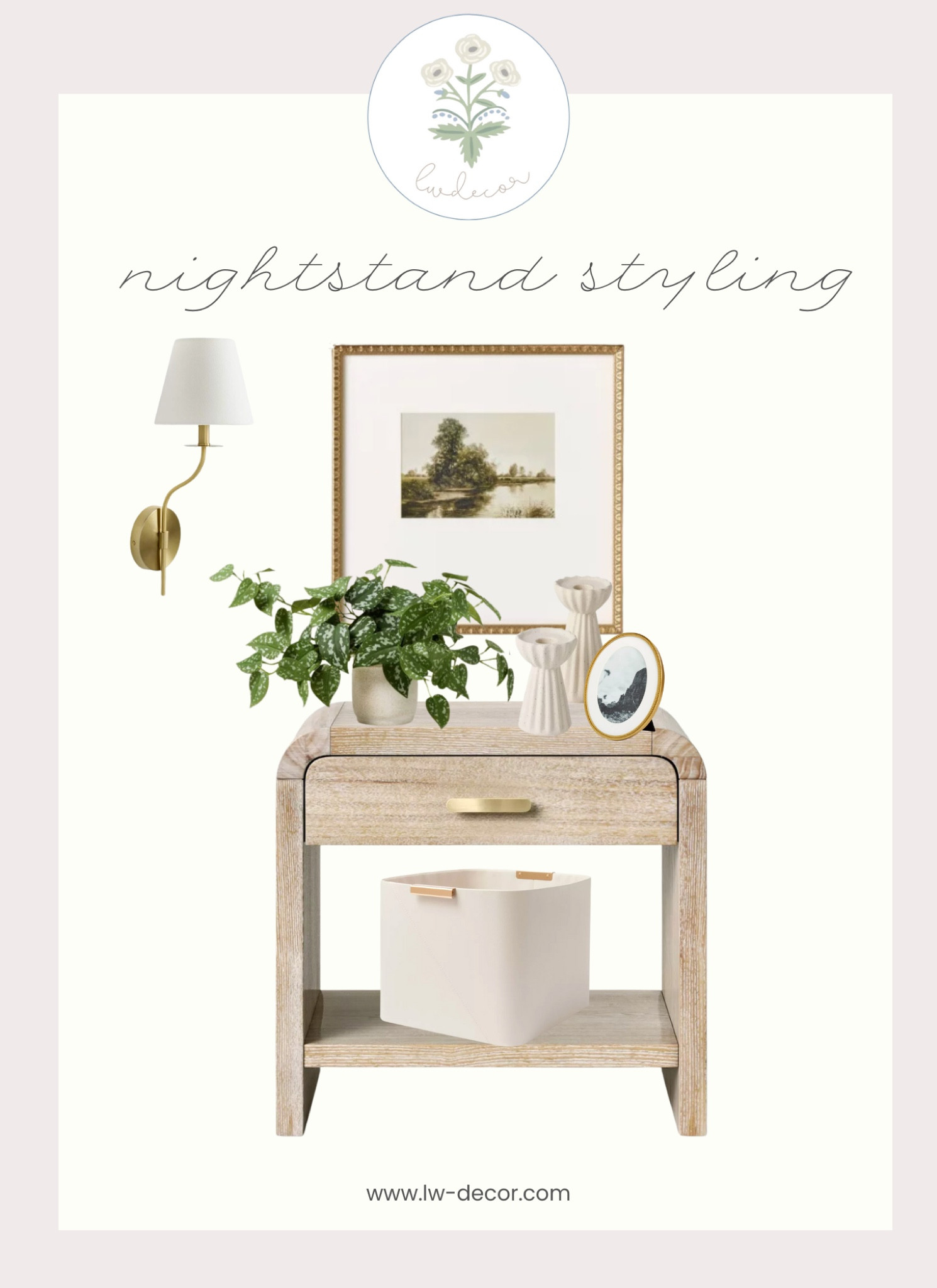 let’s refresh your space this new year! A simple way to refresh and style your nightstand in your bedroom. 

#LTKStyleTip #LTKHome