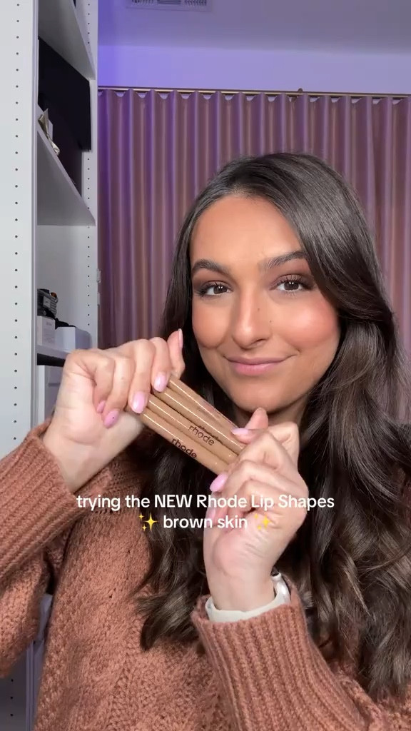 New Rhode Peptide Lip Shape!! I’m obsessed😍😍 the shades I tired on were  press, lounge, twist, and lean💋

#LTKBeauty #LTKWatchNow #LTKMostLoved