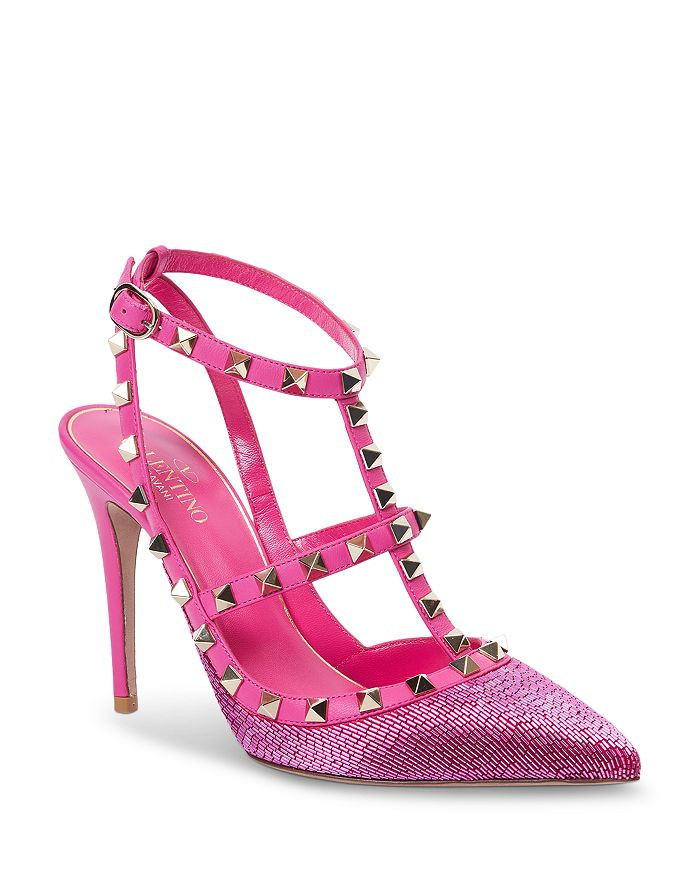 Women's Studded High Heel Sandals | Bloomingdale's (US)