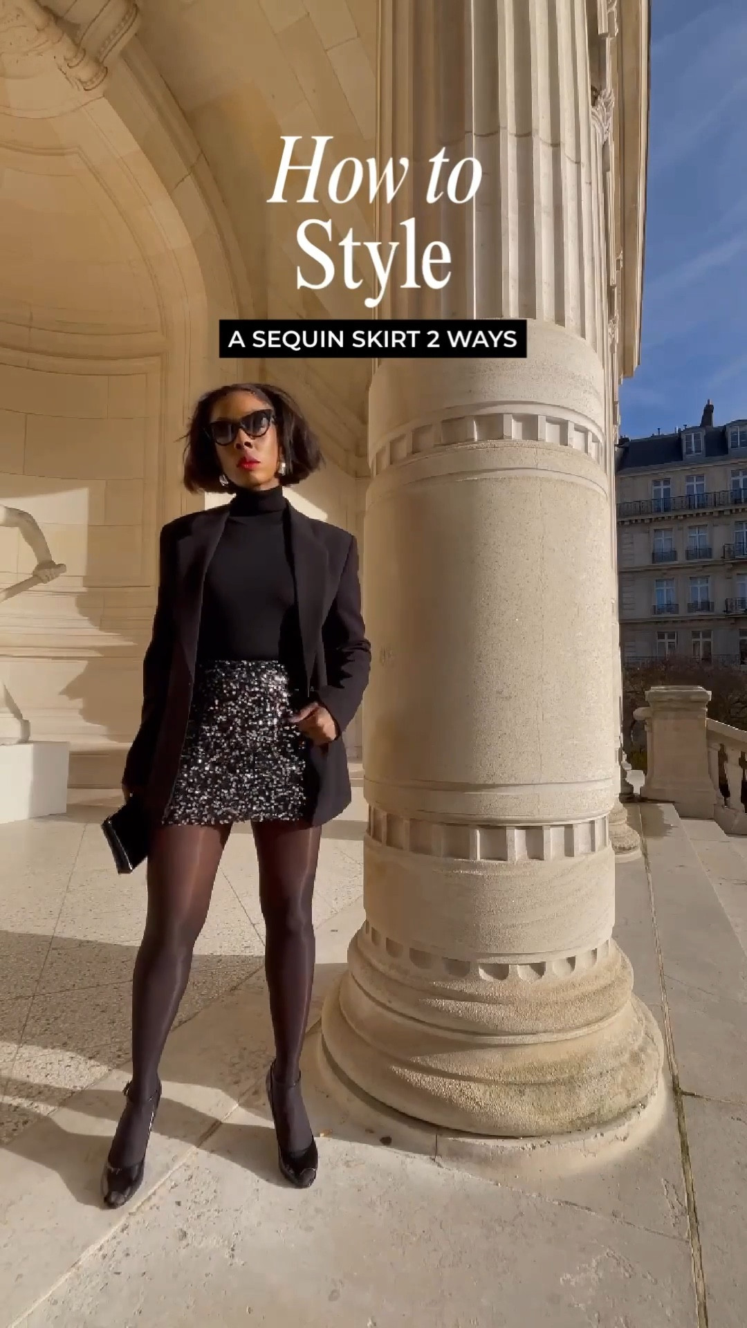 One sequin skirt, two effortlessly chic outfits.✨

Sequins are the ideal choice for the holiday season. Festive and elevated… sequin skirts can add flavor to any outfit.

Styled here in 2 different ways, these sequin skirt outfits are festive without over doing it.  Sequin skirts can be worn with anything, as shown here. Whether you want a more structured look with a blazer, or Parisian inspired ensemble, sequins can make any outfit look good.

#LTKStyle #LTKStyleTip #HolidayOutfit #SequinSkirt #ChristmasOutfit #NewYearsEve

#LTKHoliday #LTKootd #LTKSeasonal