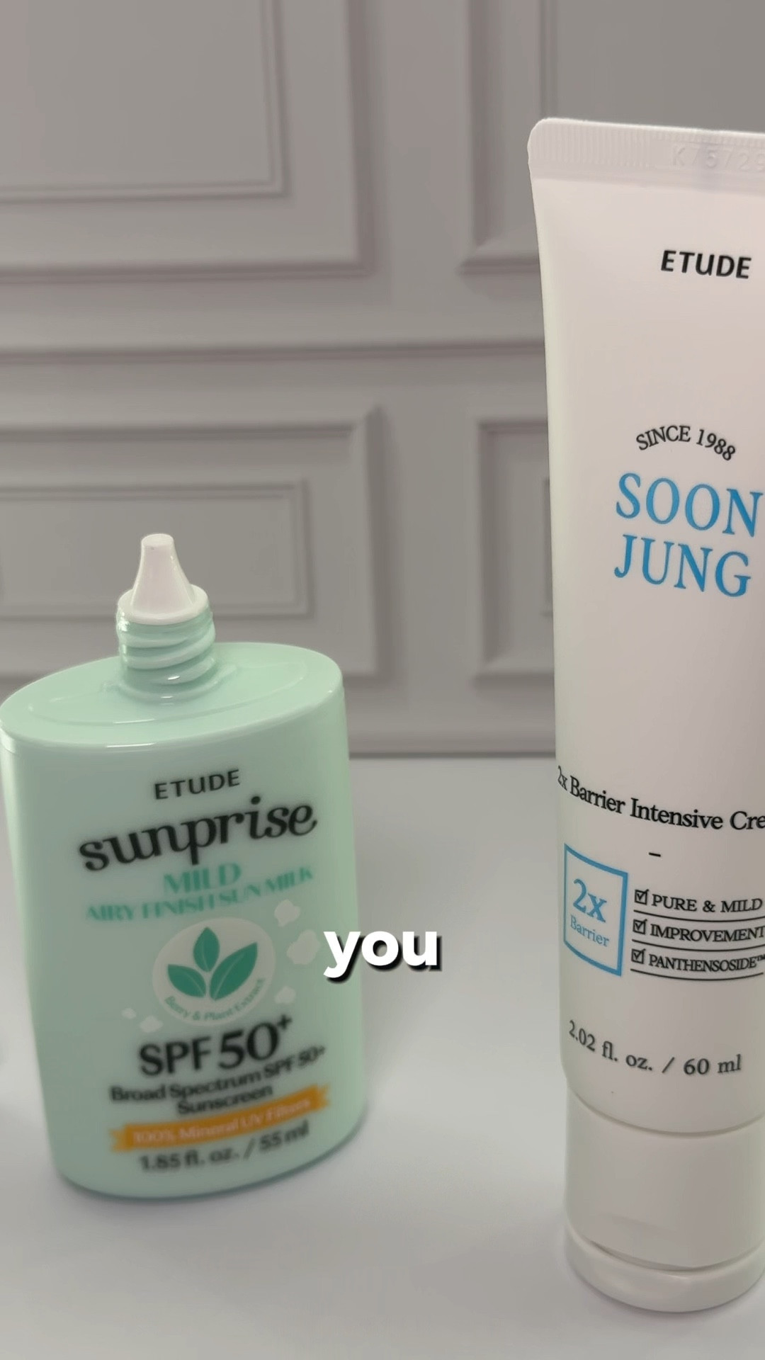 If you’re looking for the best moisturizer for sensitive skin and a lightweight SPF 50 that won’t irritate your barrier, this combo is worth trying.

The Etude SoonJung 2x Barrier Intensive Cream is designed to strengthen the skin barrier and deeply hydrate dry, sensitive skin without feeling heavy. It’s perfect for irritated, redness-prone, or compromised skin.

The Etude Sunprise Mild Airy Finish SPF 50+ is a lightweight sunscreen for sensitive skin that absorbs quickly and works beautifully under makeup without feeling greasy.

Both are available on Amazon US ✨

If you struggle with dryness, redness, or reactive skin, this could be your everyday routine.

@etudeofficial.global @amazonbeauty
#etude #amazonbeauty

#koreanskincare #sensitiveskin #spf50


#LTKselfcare #LTKgrwm #LTKBeauty