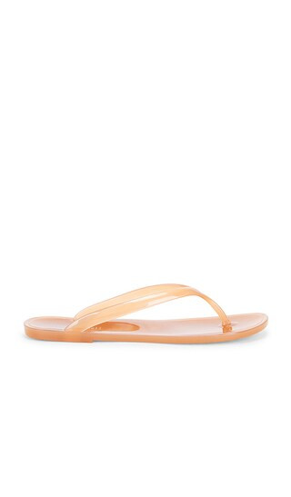 Jeffrey Campbell Beach Day Flip Flop in Nude. - size 10 | Revolve Clothing (Global)