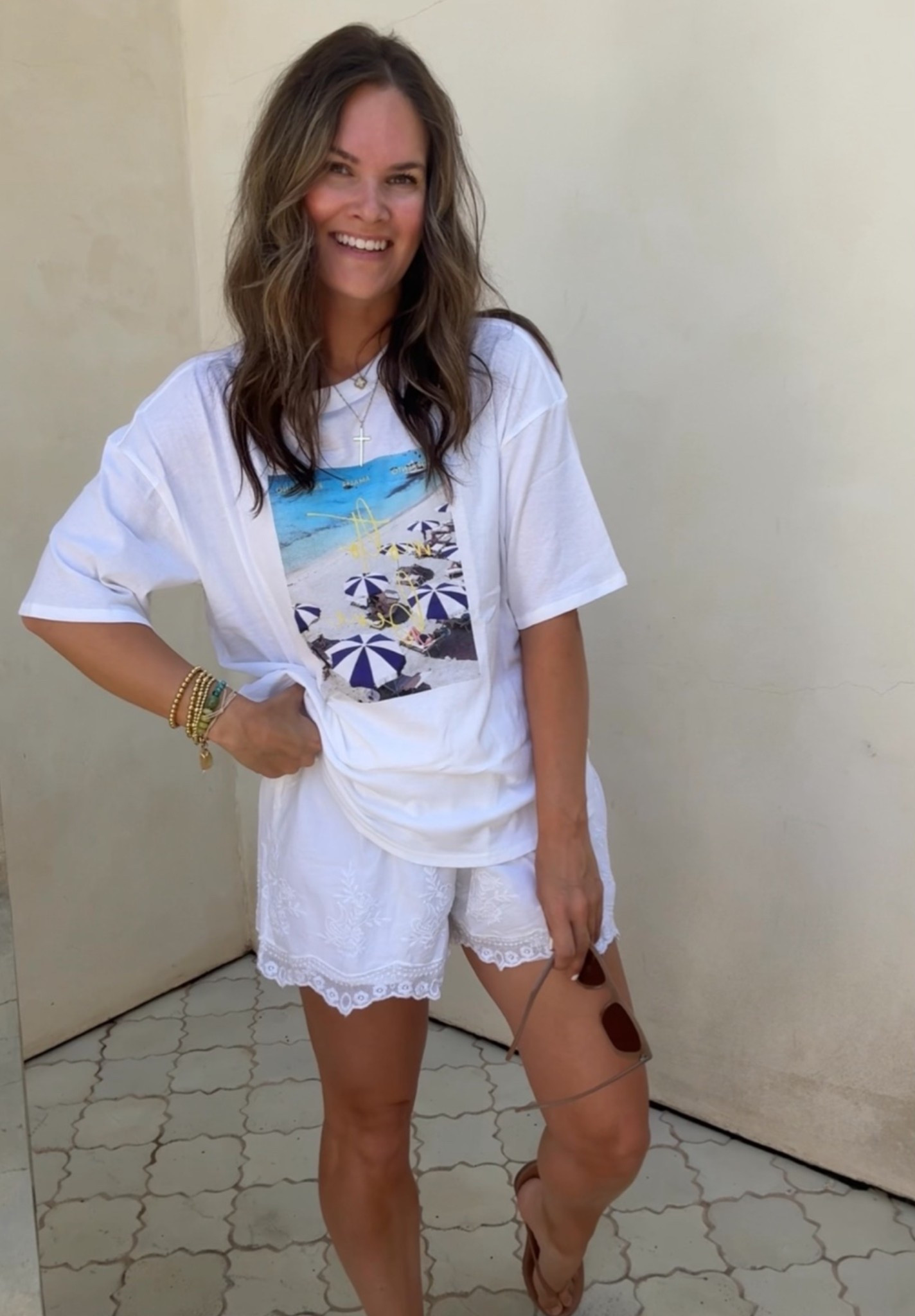 Old Navy’s 50% off site wide sale ends today! You guys have been loving this tee. Perfect for the beach, travel days, and throwing on after the beach

#LTKootd #LTKmomlife #LTKTravel