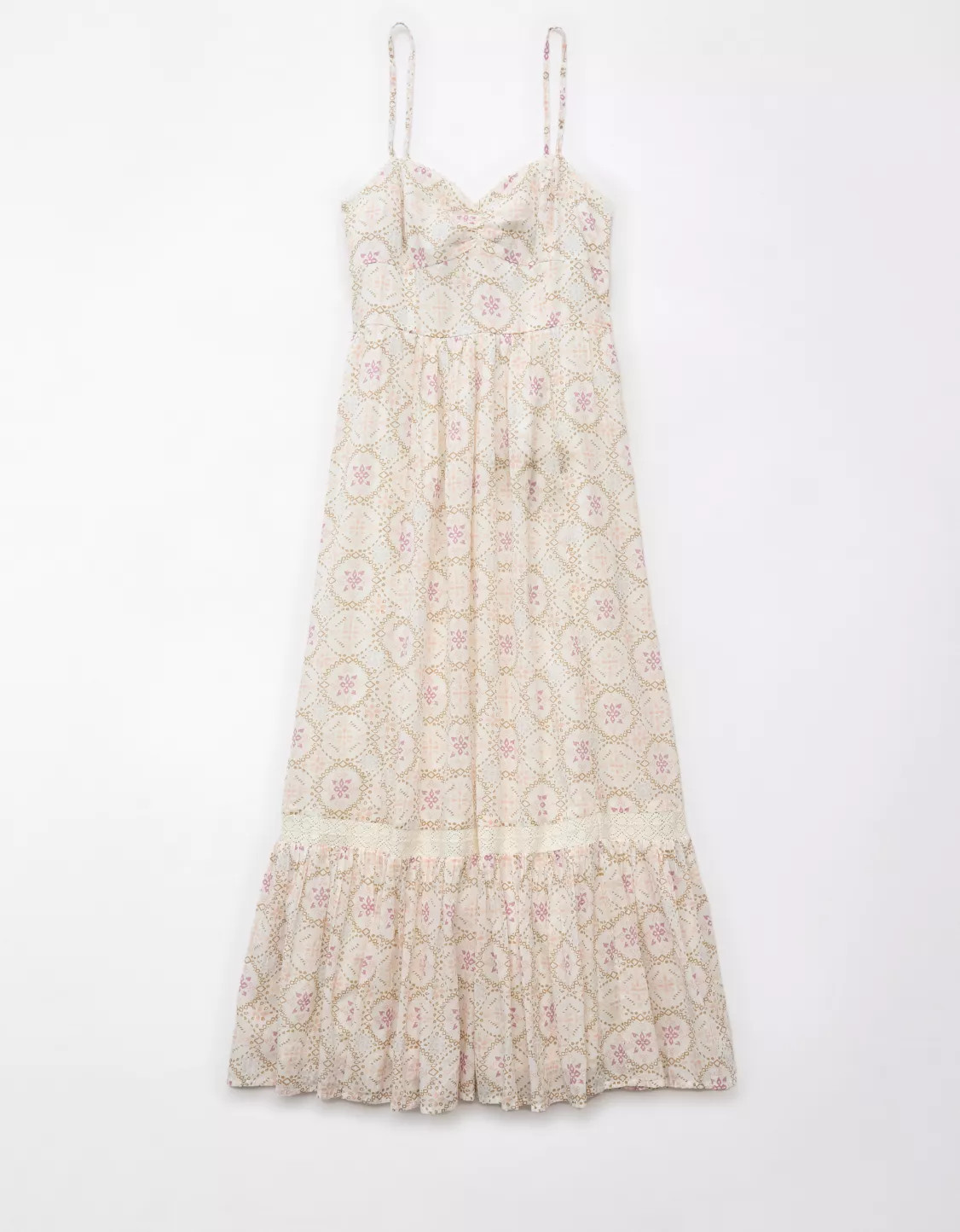 AE Catie Corset Midi Dress | American Eagle Outfitters (US & CA)