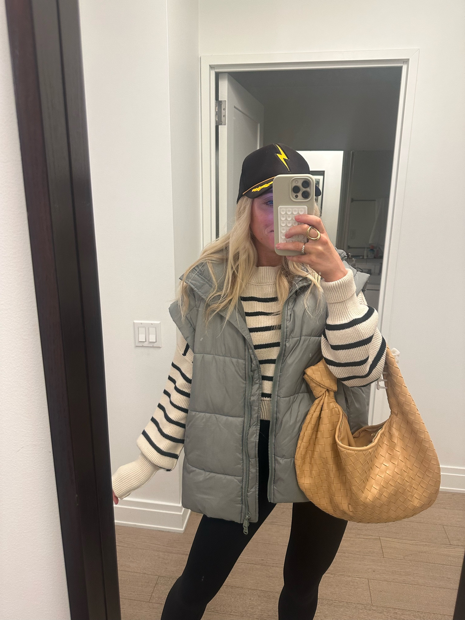 Size small vest and size XS oversized vest 