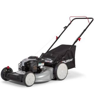 Murray 21 in. 140 cc Briggs and Stratton Walk Behind Gas Push Lawn Mower with Height Adjustment a... | The Home Depot