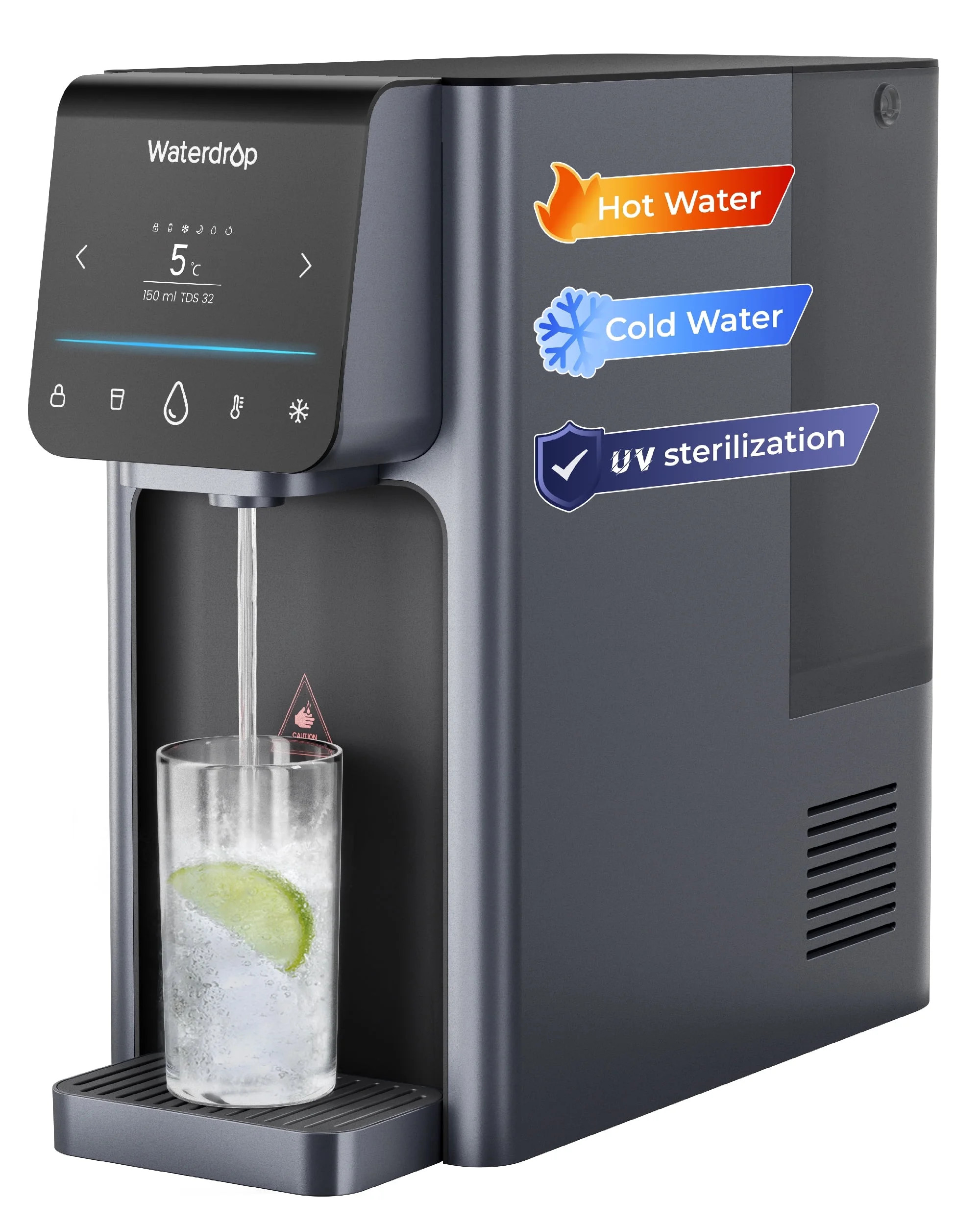 [ Hot and Cold ] Waterdrop WD-A1 Countertop Reverse Osmosis System, NSF/ANSI 58 & 372 Certified, ... | Walmart (US)