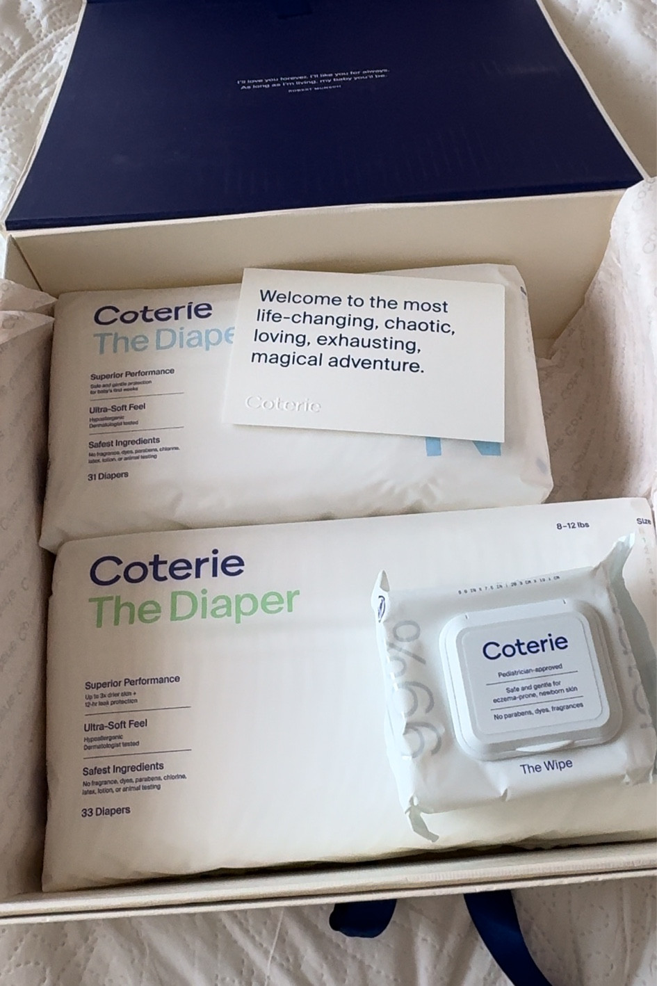 The highest quality and most beautiful diaper gift set!! From Coterie!! Definitely a great registry item! 

#LTKBump #LTKBaby #LTKKids