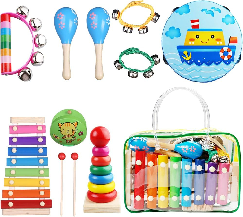 Kids Musical Instruments For Toddlers,Baby Musical Toys For Toddlers,Kid Toys For Girl Gifts,Firs... | Amazon (US)
