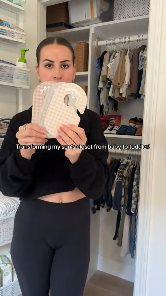 Nursery closet, organization tips! 

#LTKFamily 

#LTKBaby #LTKKids