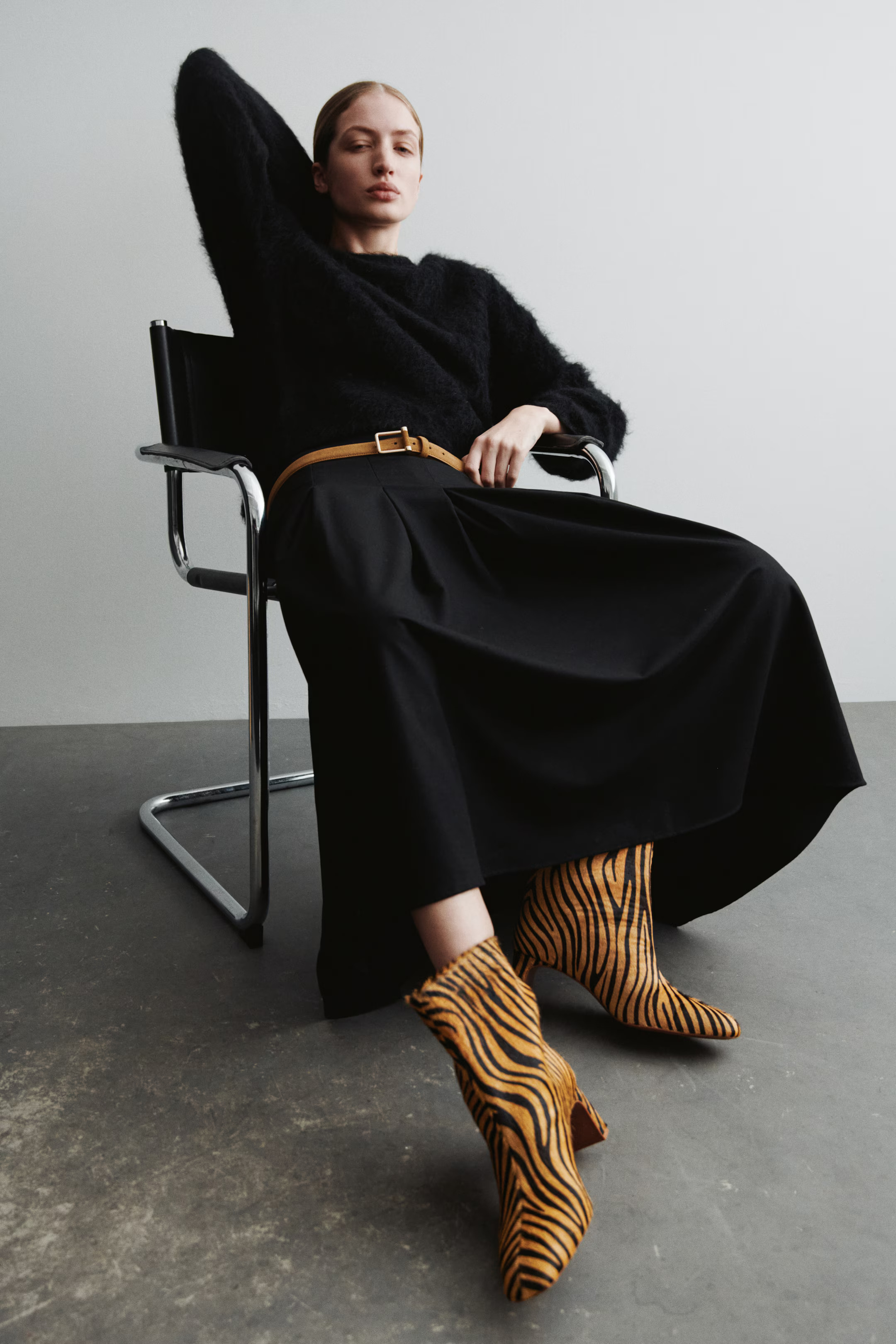 Leather ankle boots | H&M (US + CA)