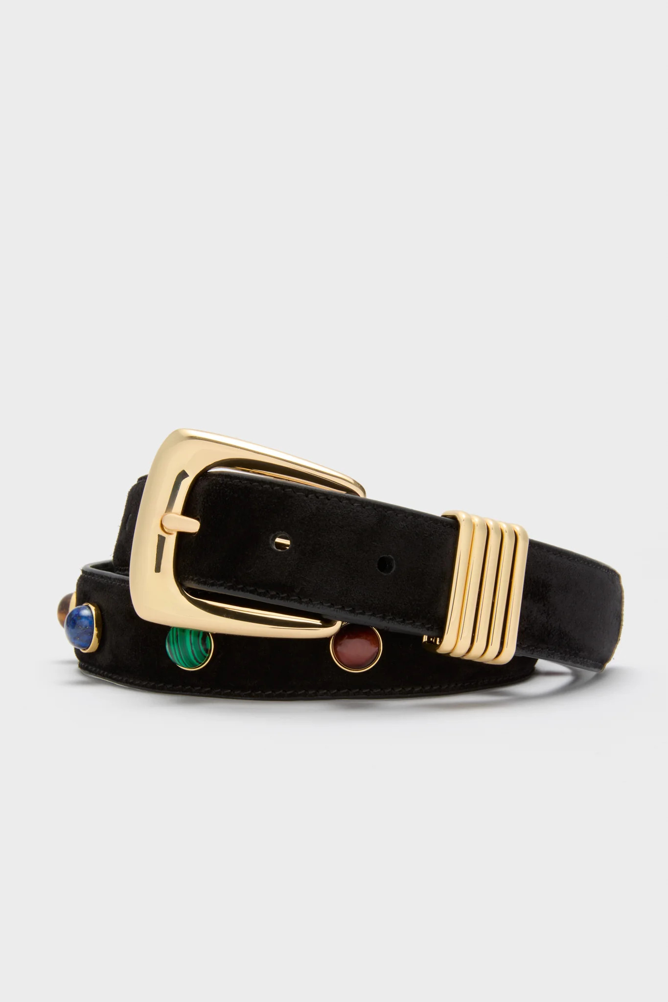 Black Stone Embellished Harness Belt | Tuckernuck (US)