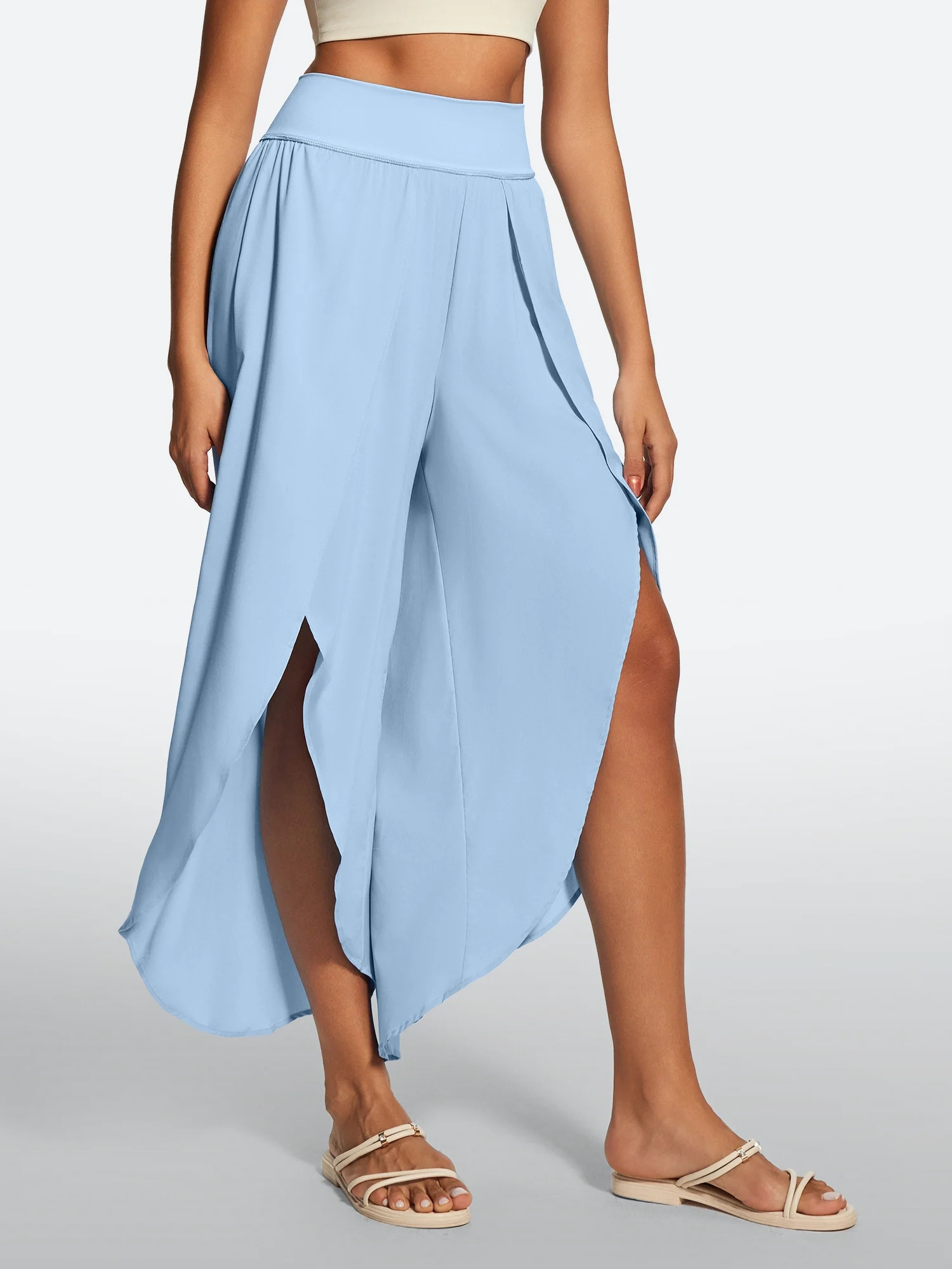 IUGA High Split Quick Dry Flowy Pants for Women | IUGA