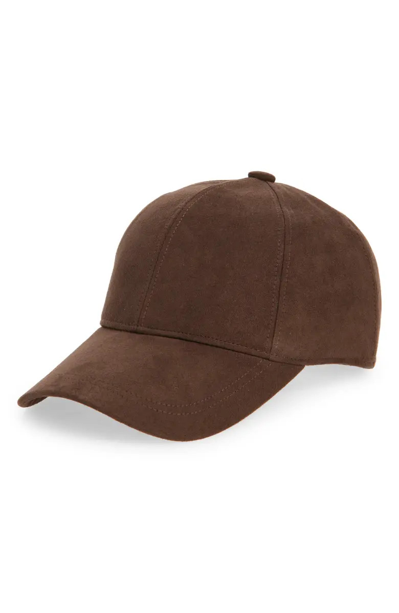 Faux Suede Baseball | Nordstrom