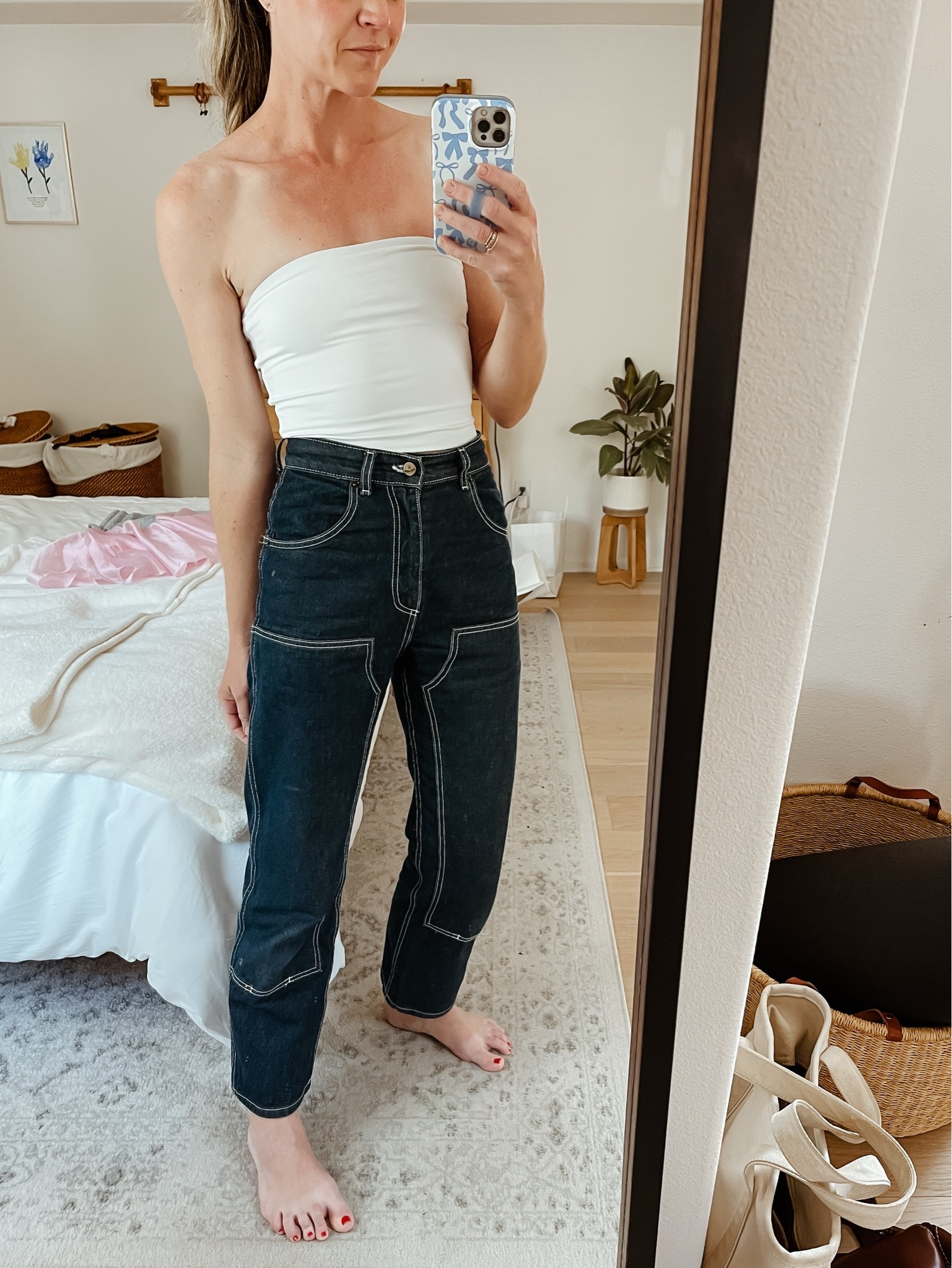 A fabulous tube top for small-chested ladies. Contour jersey fabric and so versatile. Dress it up or down. Fits TTS, wearing a small. And it’s under $50!

#LTKootd #LTKmomlife #LTKSeasonal