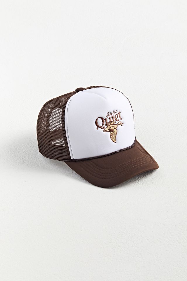 Quiet Golf Flocking Trucker Hat | Urban Outfitters (US and RoW)