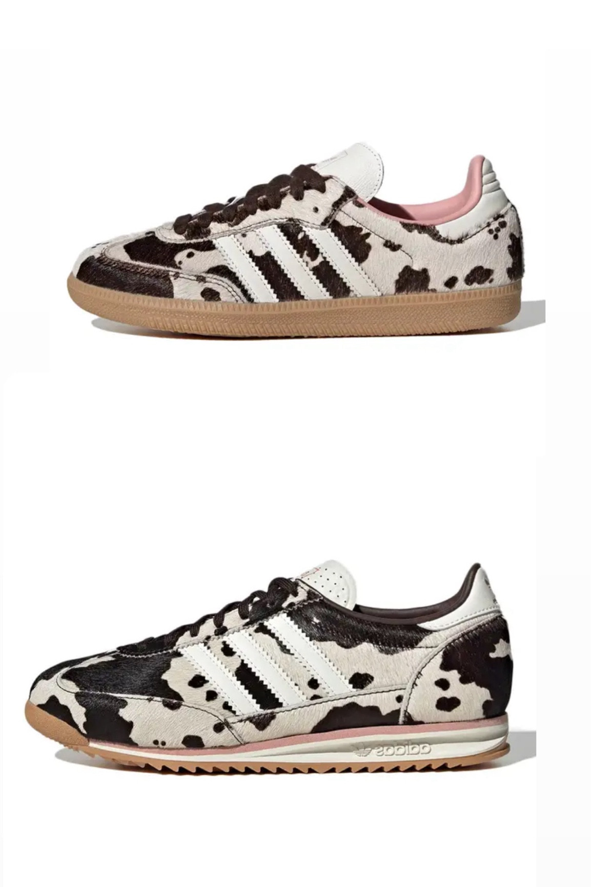 Adidas samba & SL72 print in cow now LIVE 📣🏃🏽‍♀️

#LTKuk #LTKshoes #LTKspring