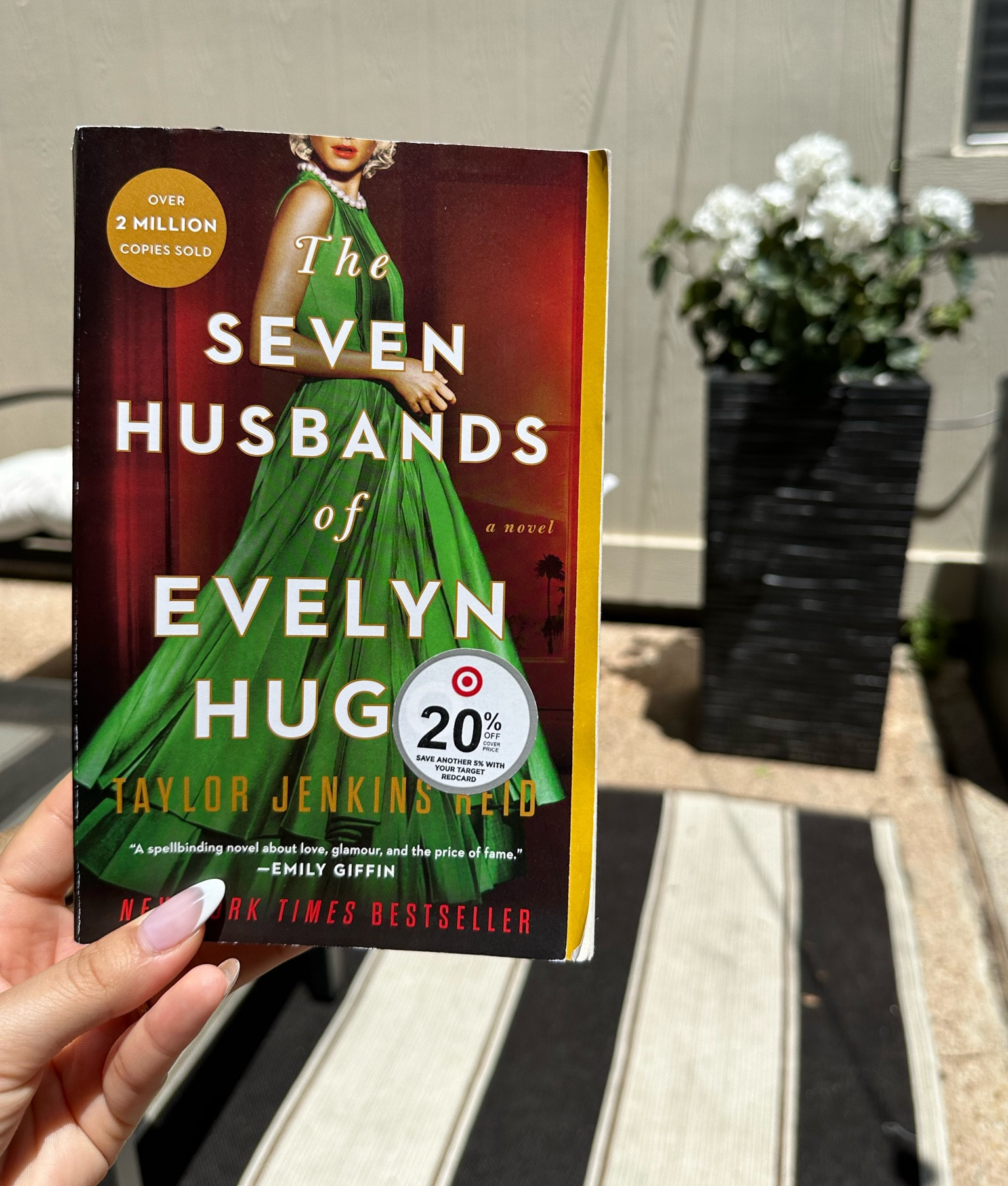 Patio’s are some of the best places for reading 📖🍹 

Picked up this book because I heard a lot of about how this relates to the life of Elizabeth Taylor  

#LTKGiftGuide #LTKTravel #LTKHome