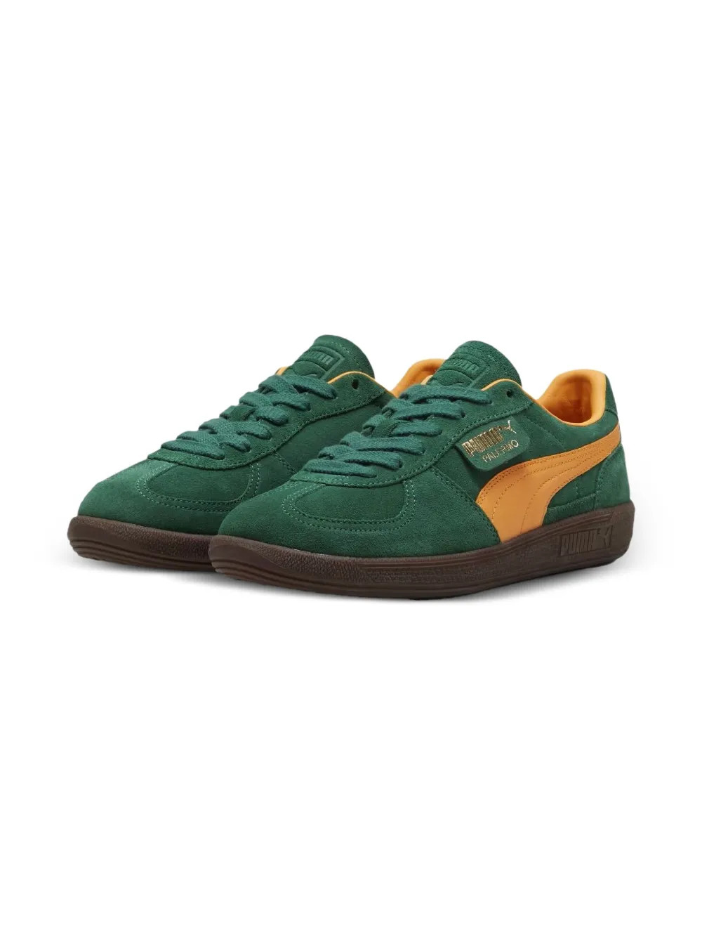 Puma Kids Palermo suede sneakers - Green | Farfetch Global