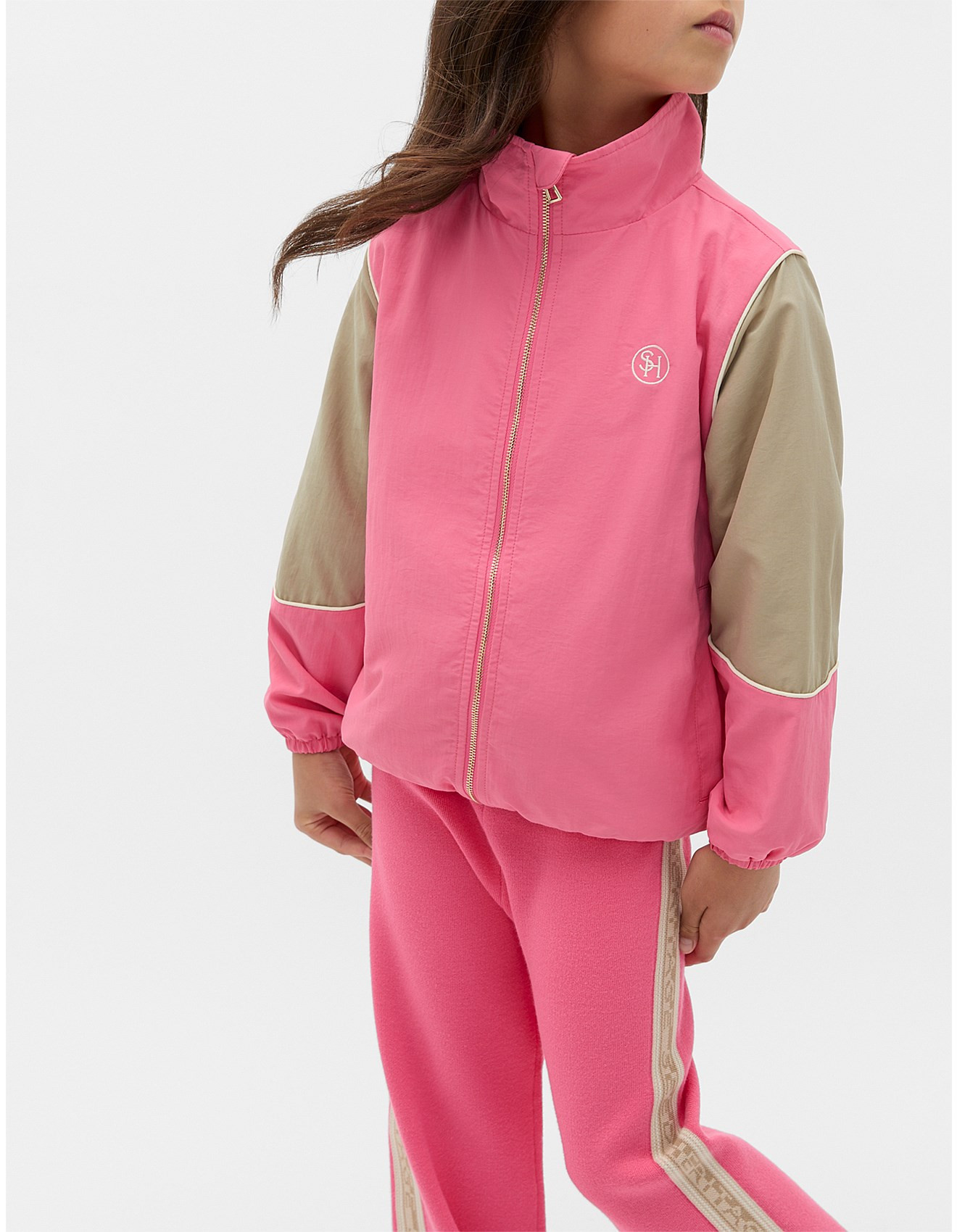 Seed Heritage Md Colourblock Spray Jacket | David Jones | David Jones (Australia & New Zealand)