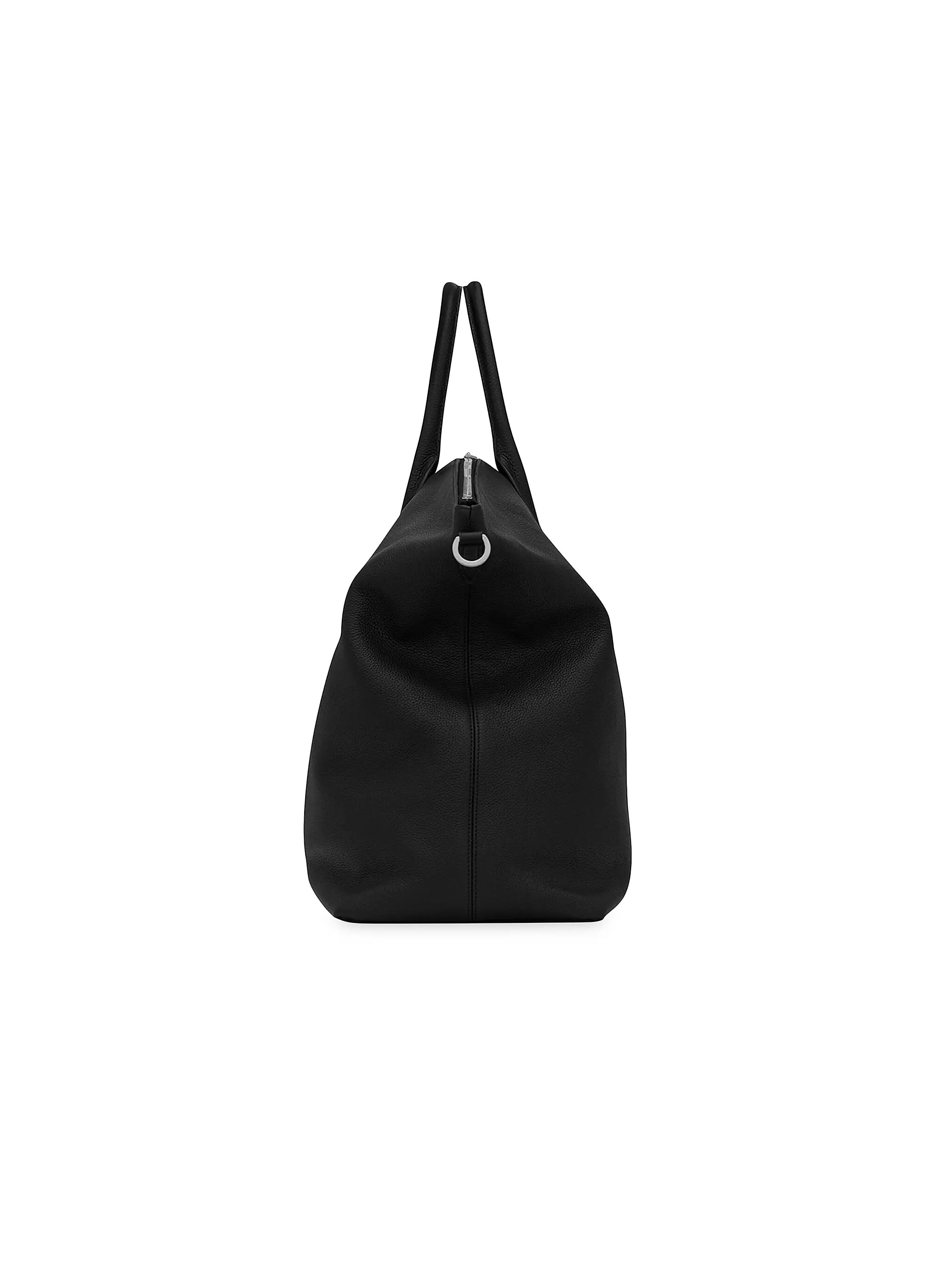 Giant Bowling Bag In Soft Grained Leather | Saks Fifth Avenue