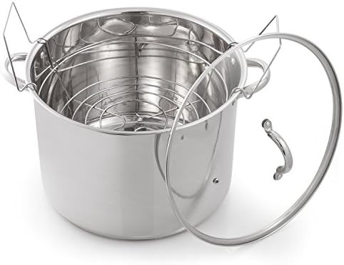 McSunley Stainless Steel Prep N Cook Water Bath Canner, 21.5 quart, Silver | Amazon (US)