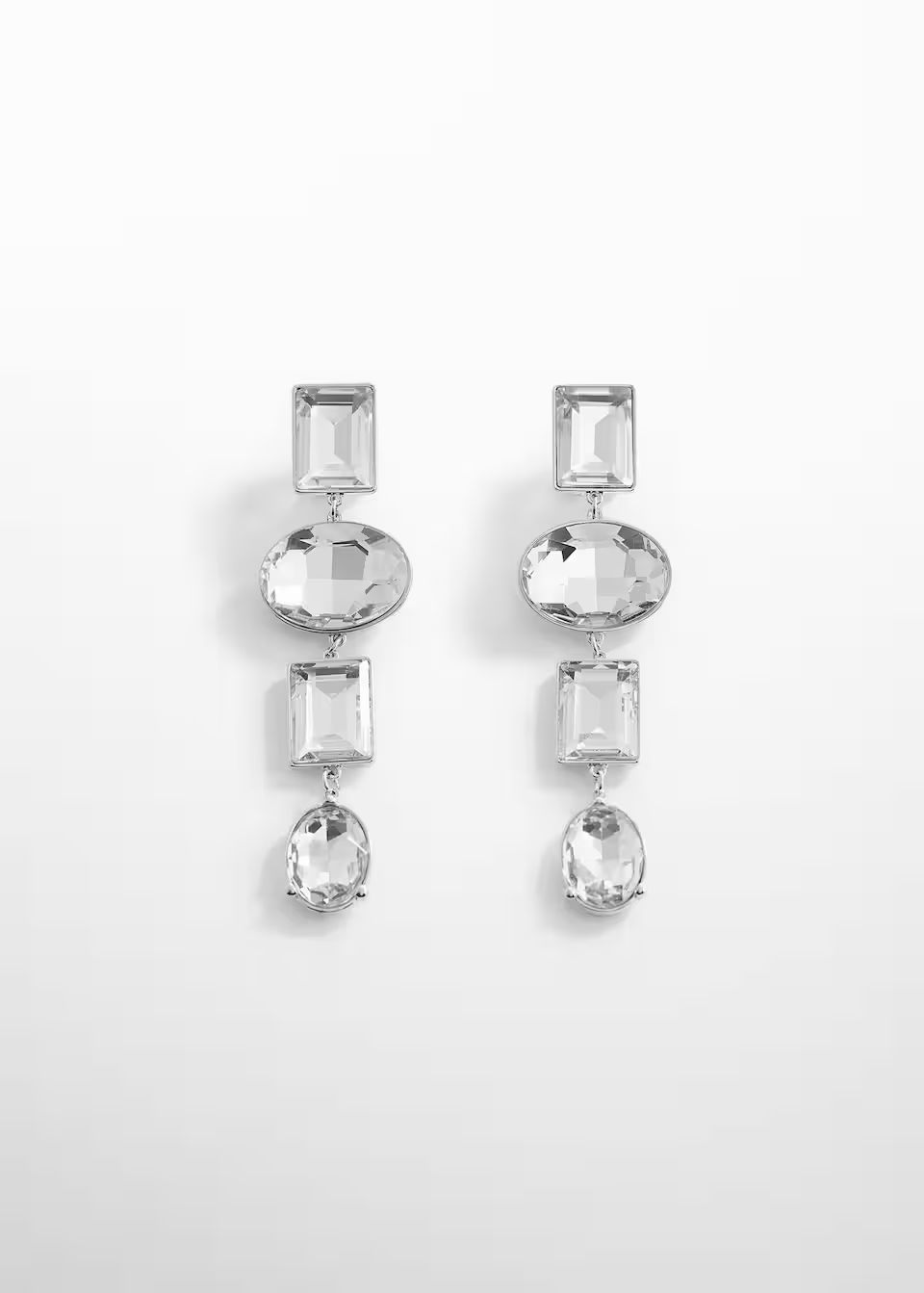 Pendant crystals earrings | MANGO (UK)