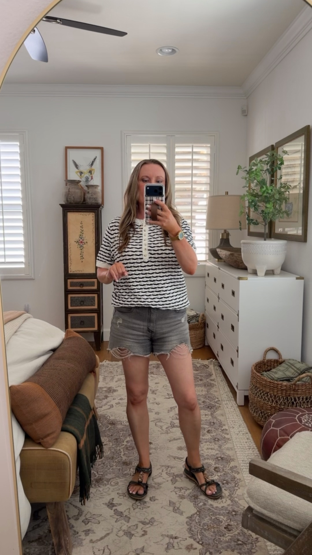 Love this top from Amazon! Wearing a medium 

#LTKmomlife #LTKgrwm #LTKOver40