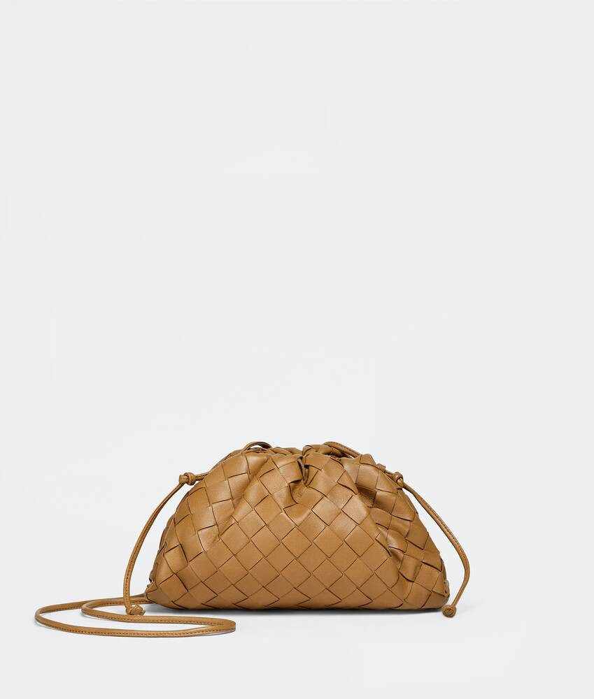 Bottega Veneta® Mini Pouch in Caramel. Shop online now. | Bottega Veneta