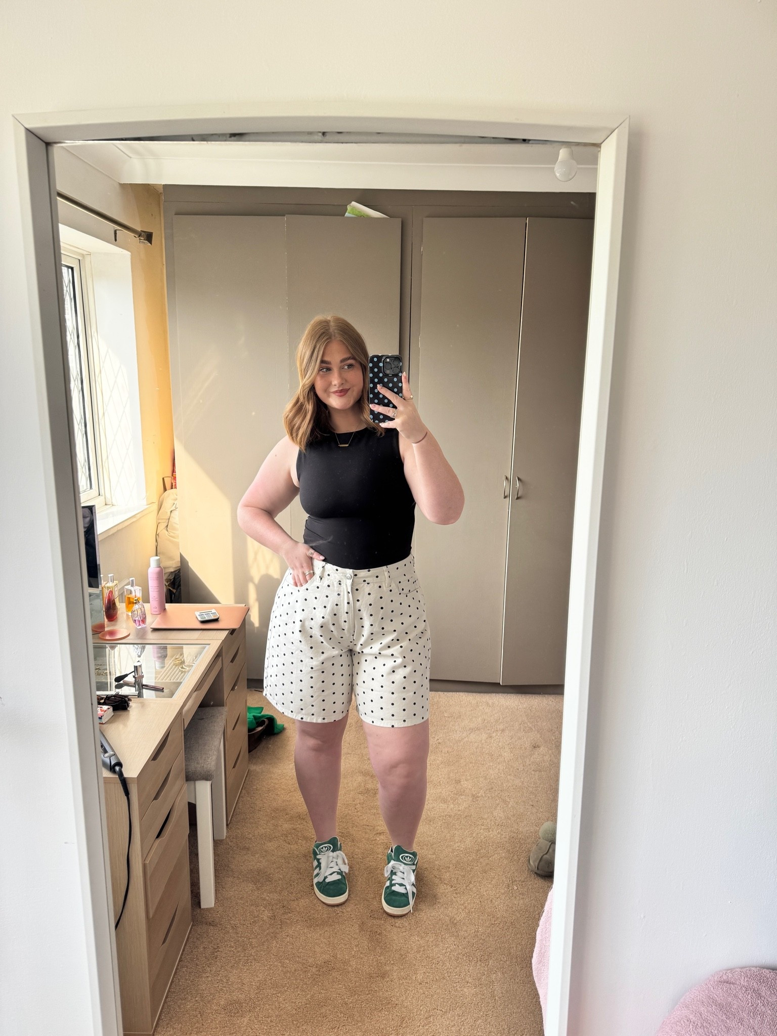The viral polkadot shorts are in stock !!!

#LTKspring #LTKsummer #LTKwedding