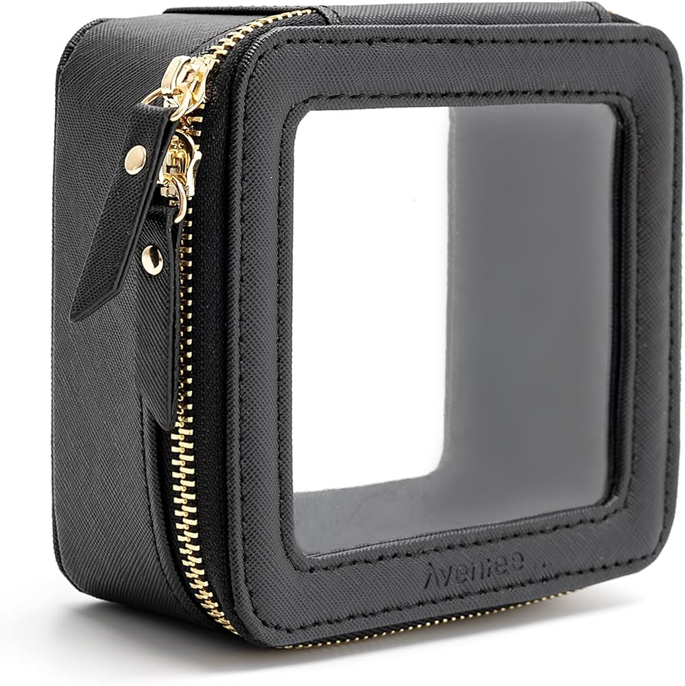 Aveniee Clear Makeup Bag Small, Mini Travel Toiletry Bag Cosmetic Bags TSA Approved, Clear Makeup... | Amazon (US)