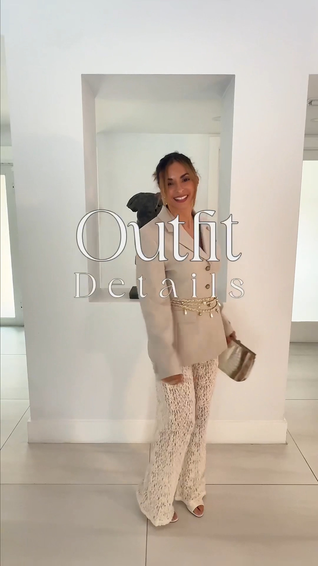 Monochrome Beige Chic Outfit ✨
Serving structure and texture in this full beige look: lace pants styled with a power-shoulder Aritzia blazer for that sharp edge. The blow belt detail defines the waist and elevates the silhouette, paired with Mango kitten-heel sandals for effortless polish. I finished it off with a vintage clutch for a timeless touch.

#LTKStyleTip #LTKSeasonal #LTKParties