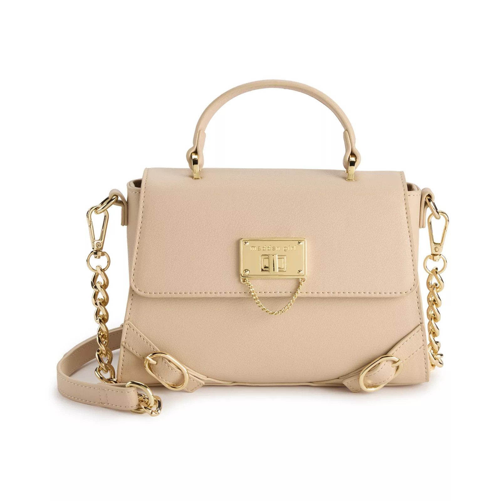 madden girl Top Handle Crossbody Bag, Brown | Kohl's