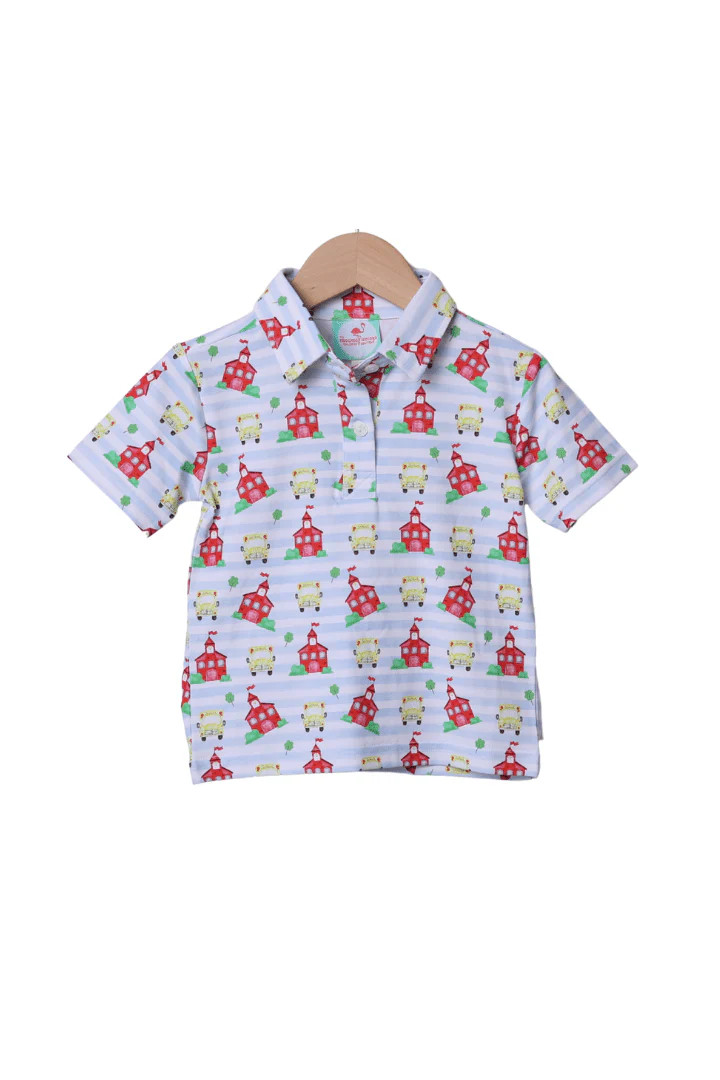 School House Polo | The Smocked Flamingo