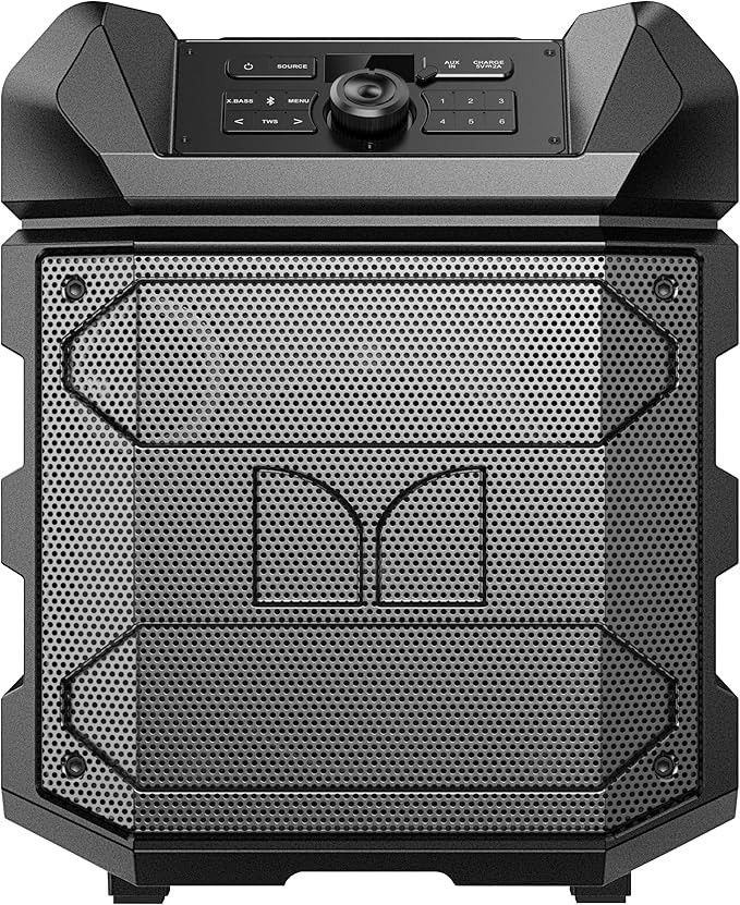 Monster Rockin’ Roller 4MAX | 100W Indoor/Outdoor Portable Bluetooth Speaker, Water Resistant |... | Amazon (US)