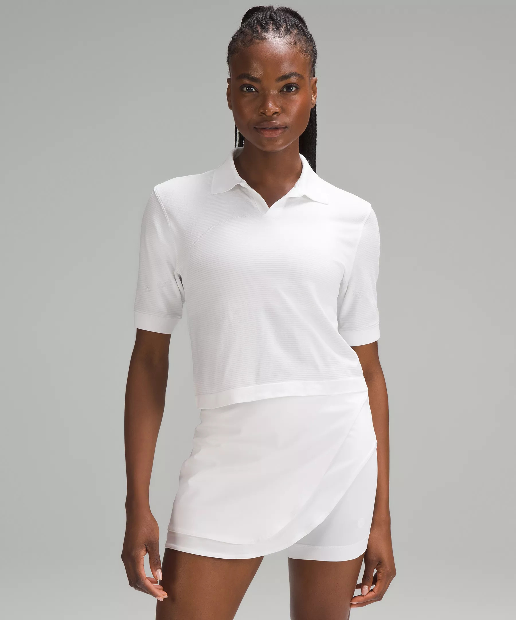 Swiftly Tech Relaxed-Fit Polo Shirt | Women's Short Sleeve Shirts & Tee's | lululemon | Lululemon (US)