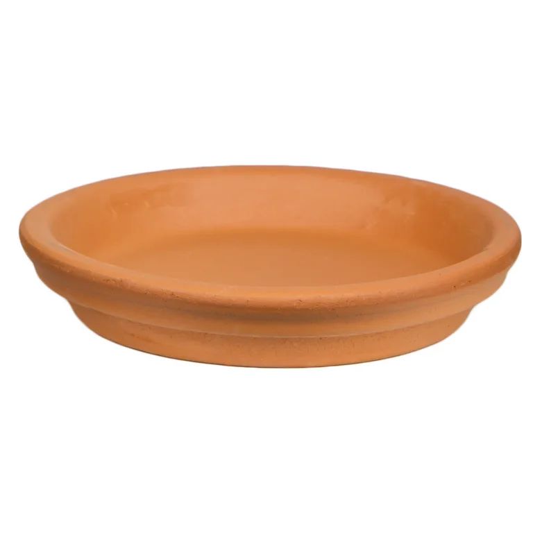 Pennington 4 inch Terra Cotta Clay Standard Saucer, Red | Walmart (US)