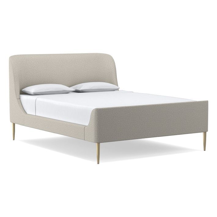 Lana Sleigh Bed | West Elm (US)